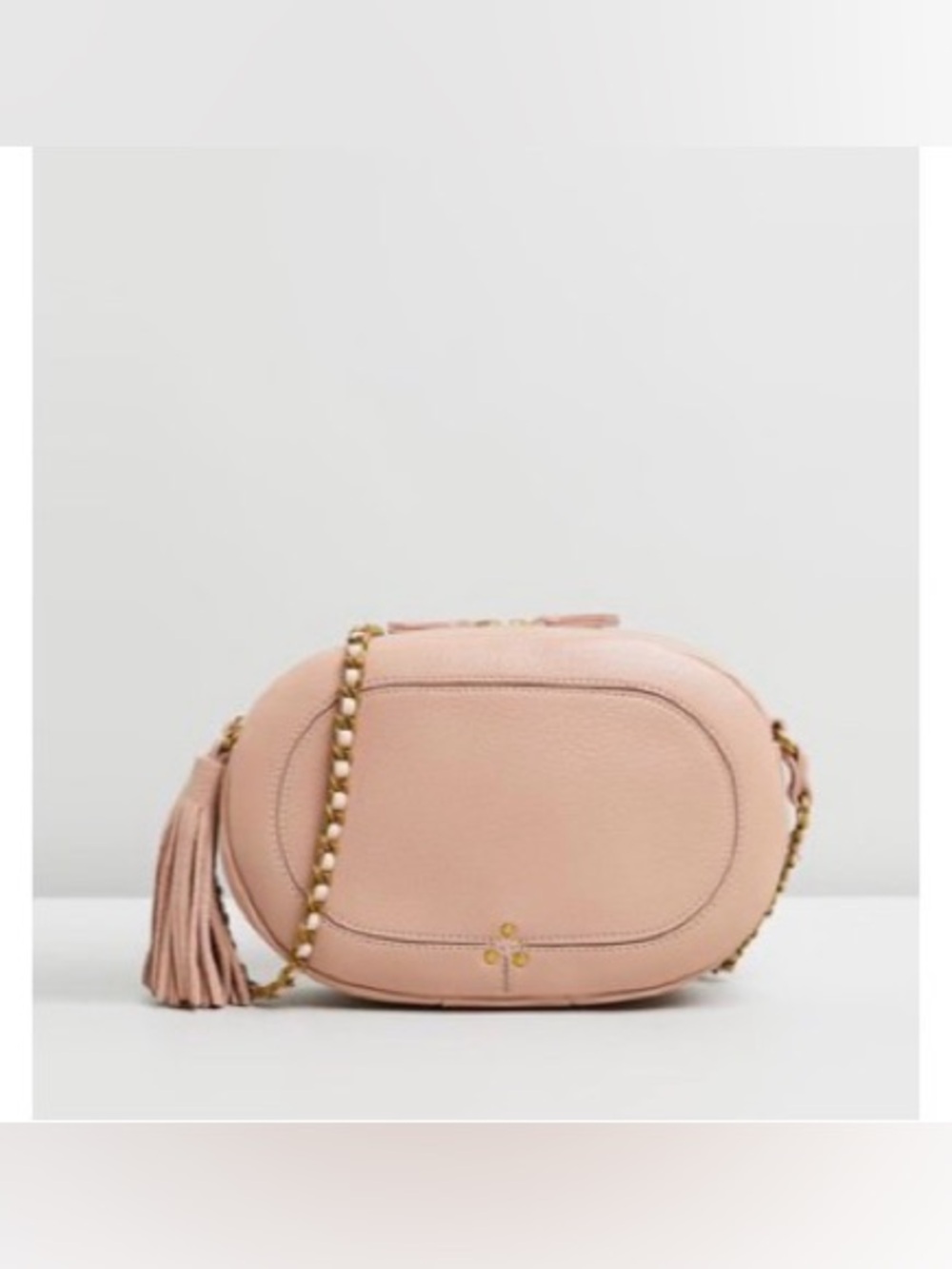 Jérôme Dreyfuss MARC neutral beige leather oval Crossbody Bag $789